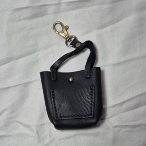 PLG Black Teeny Tiny Tote Keychain